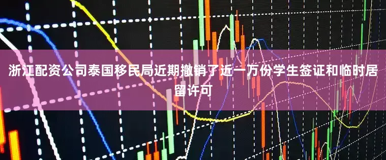 浙江配资公司泰国移民局近期撤销了近一万份学生签证和临时居留许可