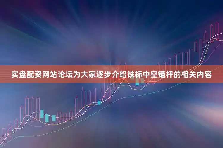 实盘配资网站论坛为大家逐步介绍铁标中空锚杆的相关内容